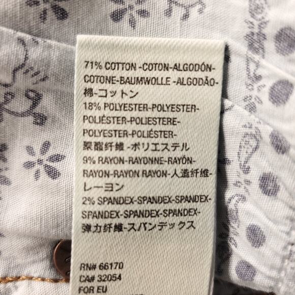 We The Free Exposed Button Fly Bootcut Jeans Wmns 27 Blue Dark Wash Cowgirl Y2K - Picture 6 of 13